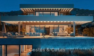 Sophisticated designer villa with magnificent sea views for sale in El Madroñal, Benahavis - Marbella 775247 
