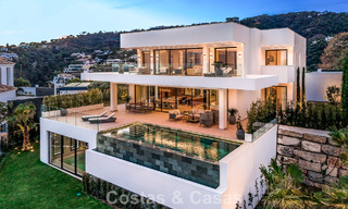 Sophisticated designer villa with magnificent sea views for sale in El Madroñal, Benahavis - Marbella 795614 