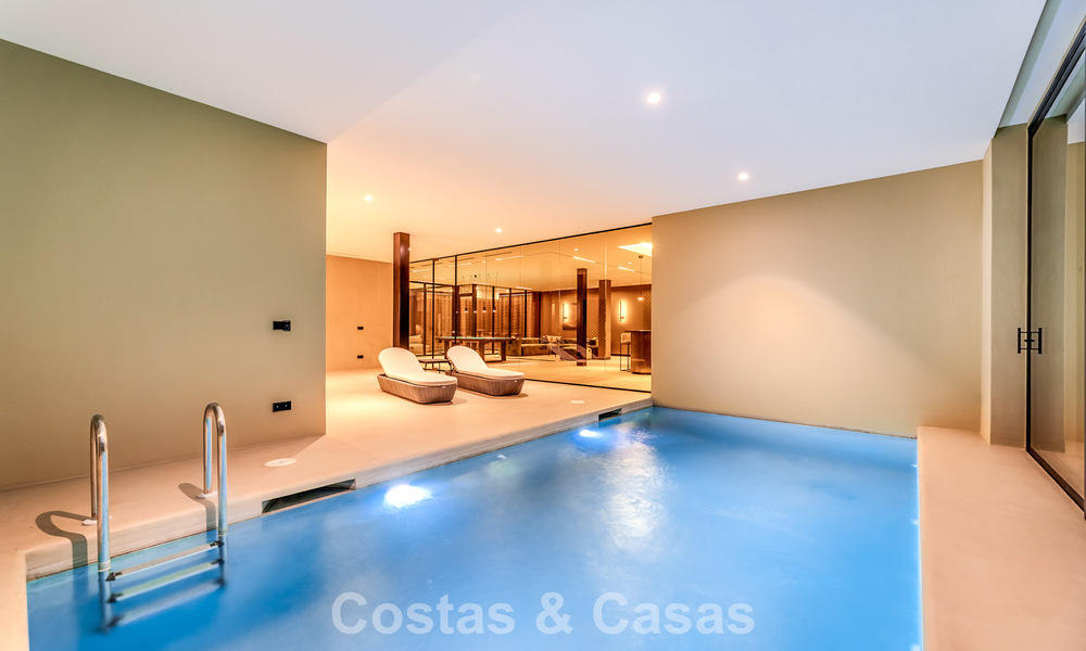 Sophisticated designer villa with magnificent sea views for sale in El Madroñal, Benahavis - Marbella 795619