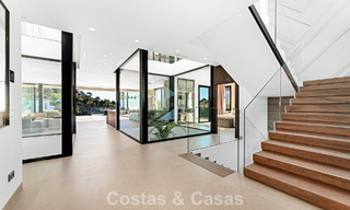 Sophisticated designer villa with magnificent sea views for sale in El Madroñal, Benahavis - Marbella 795637 