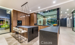 Sophisticated designer villa with magnificent sea views for sale in El Madroñal, Benahavis - Marbella 795646 