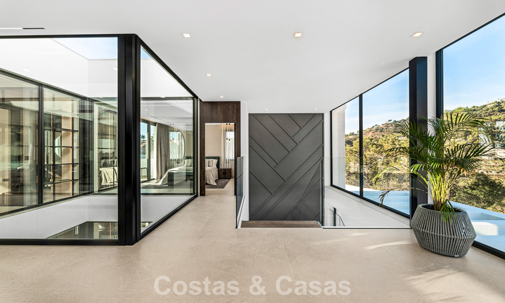 Sophisticated designer villa with magnificent sea views for sale in El Madroñal, Benahavis - Marbella 795647