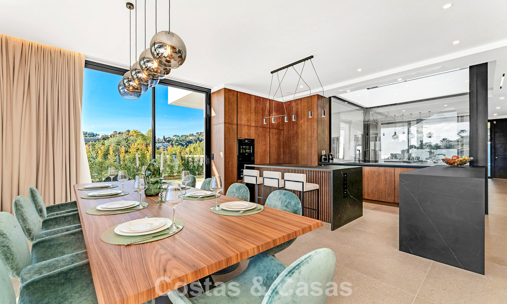 Sophisticated designer villa with magnificent sea views for sale in El Madroñal, Benahavis - Marbella 795657