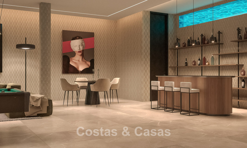 Sophisticated designer villa with stunning sea views for sale in El Madroñal, Benahavis - Marbella 775255