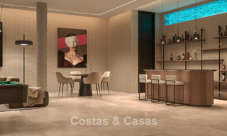 Sophisticated designer villa with stunning sea views for sale in El Madroñal, Benahavis - Marbella 775255 