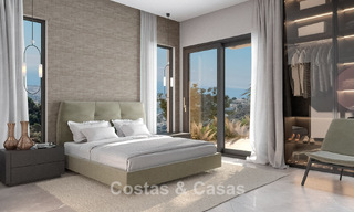 Sophisticated designer villa with stunning sea views for sale in El Madroñal, Benahavis - Marbella 775261 