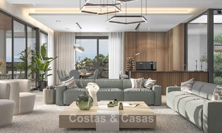 Sophisticated designer villa with stunning sea views for sale in El Madroñal, Benahavis - Marbella 775266 