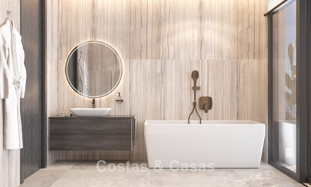 Sophisticated designer villa with stunning sea views for sale in El Madroñal, Benahavis - Marbella 775273