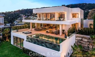 Sophisticated designer villa with stunning sea views for sale in El Madroñal, Benahavis - Marbella 796825 