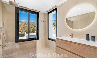 Sophisticated designer villa with stunning sea views for sale in El Madroñal, Benahavis - Marbella 796829 