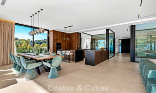 Sophisticated designer villa with stunning sea views for sale in El Madroñal, Benahavis - Marbella 796830 