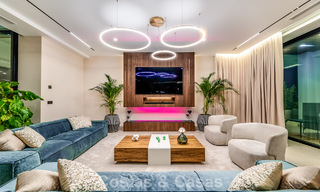 Sophisticated designer villa with stunning sea views for sale in El Madroñal, Benahavis - Marbella 796837 