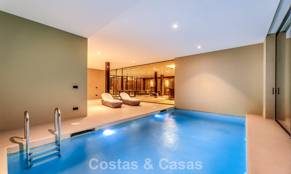 Sophisticated designer villa with stunning sea views for sale in El Madroñal, Benahavis - Marbella 796839