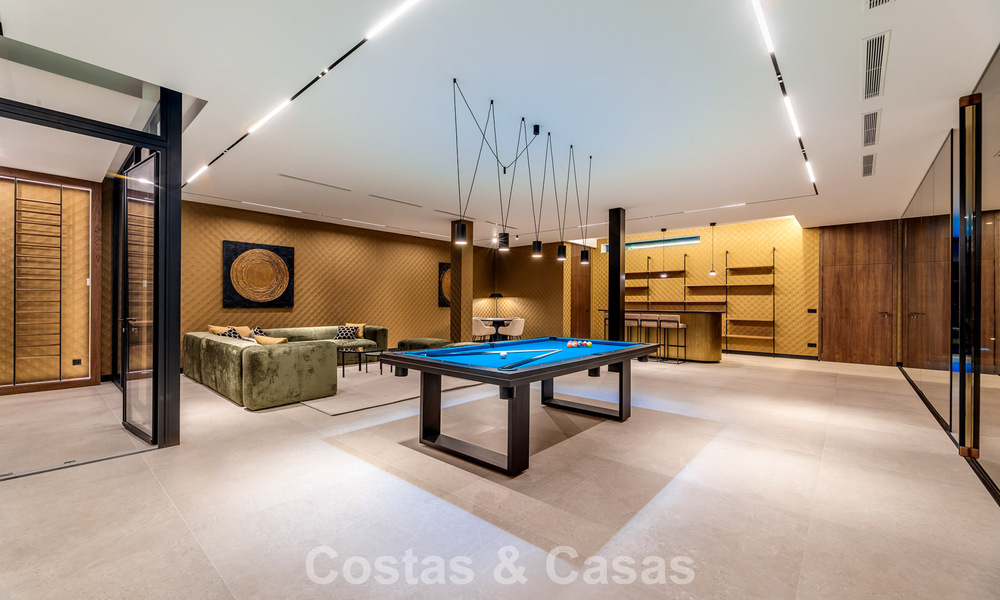 Sophisticated designer villa with stunning sea views for sale in El Madroñal, Benahavis - Marbella 796840