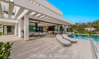 Sophisticated designer villa with stunning sea views for sale in El Madroñal, Benahavis - Marbella 796846 