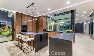 Sophisticated designer villa with stunning sea views for sale in El Madroñal, Benahavis - Marbella 796847 
