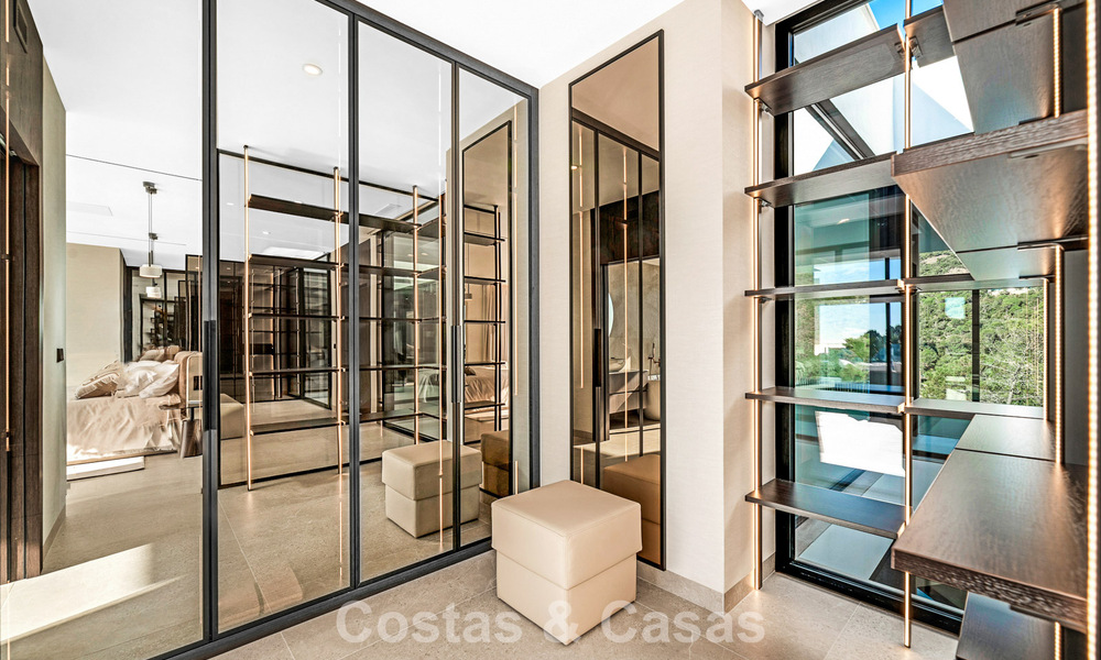 Sophisticated designer villa with stunning sea views for sale in El Madroñal, Benahavis - Marbella 796849