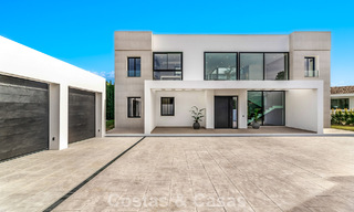 Sophisticated designer villa with stunning sea views for sale in El Madroñal, Benahavis - Marbella 796856 