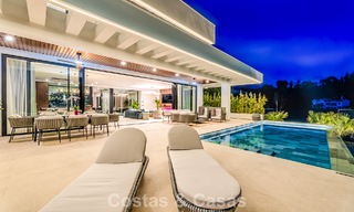 Sophisticated designer villa with stunning sea views for sale in El Madroñal, Benahavis - Marbella 796857 