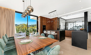Sophisticated designer villa with stunning sea views for sale in El Madroñal, Benahavis - Marbella 796865 