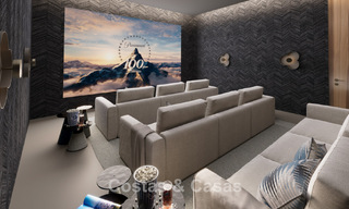 Impressive modern new build villa with breathtaking views for sale in exclusive El Madroñal, Benahavis - Marbella 775294 