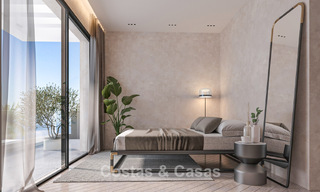 New to the market. Stylish boutique apartments for sale within walking distance to the beach and sea view in West Estepona 775429 