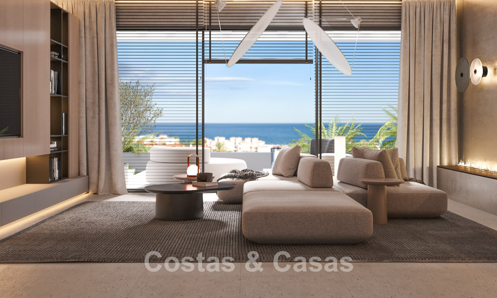 New to the market. Stylish boutique apartments for sale within walking distance to the beach and sea view in West Estepona 775433