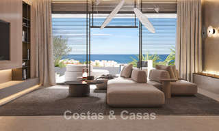 New to the market. Stylish boutique apartments for sale within walking distance to the beach and sea view in West Estepona 775433 