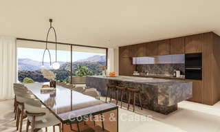 Leading designer villa for sale, surrounded by lush greenery, in a prestigious gated community in Benahavis - Marbella 775389 