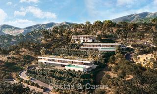 Leading designer villa for sale, surrounded by lush greenery, in a prestigious gated community in Benahavis - Marbella 775390 