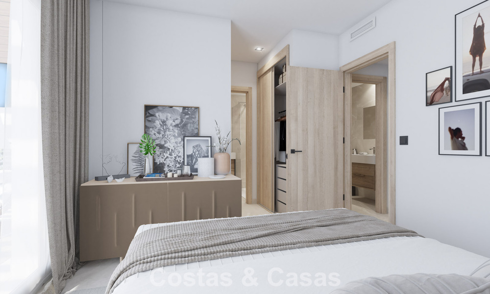 New 3 bedroom townhouses for sale in a prestigious golf resort in Mijas, Costa del Sol 775392