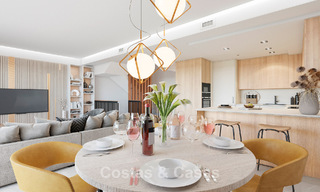 New 3 bedroom townhouses for sale in a prestigious golf resort in Mijas, Costa del Sol 775396 