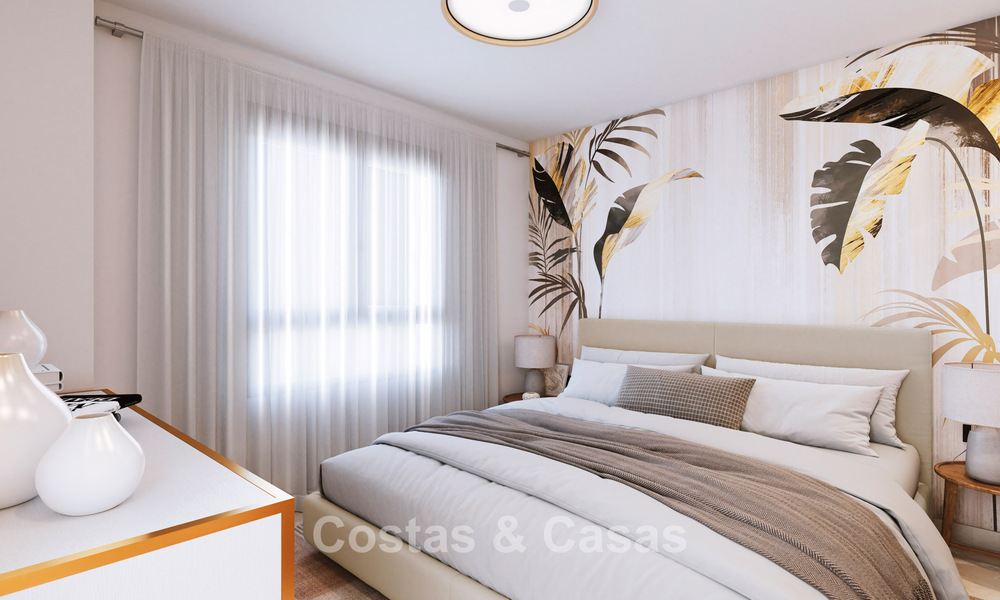 New 3 bedroom townhouses for sale in a prestigious golf resort in Mijas, Costa del Sol 775397