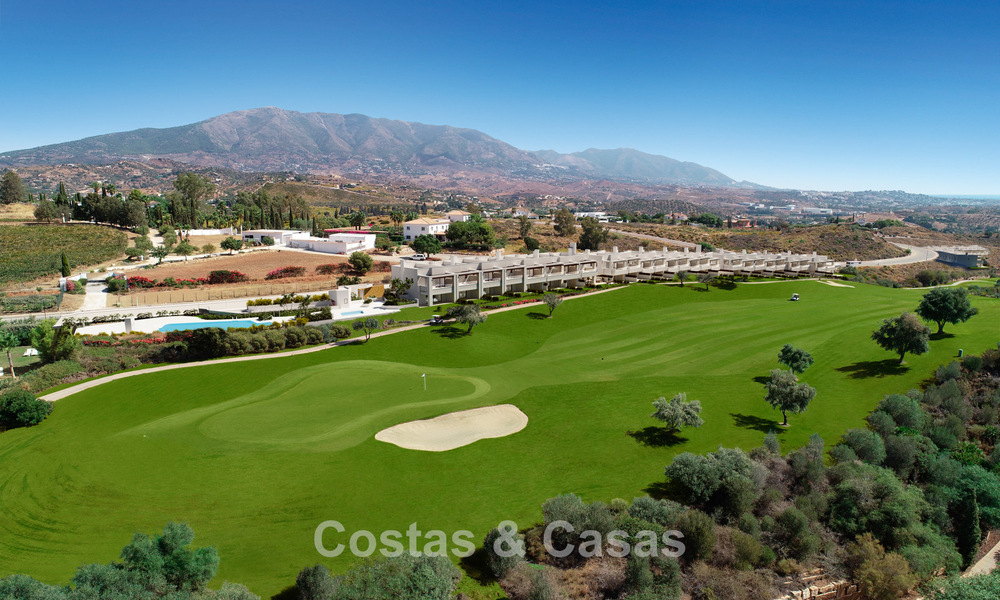 New 3 bedroom townhouses for sale in a prestigious golf resort in Mijas, Costa del Sol 775407