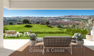 New 3 bedroom townhouses for sale in a prestigious golf resort in Mijas, Costa del Sol 775411 