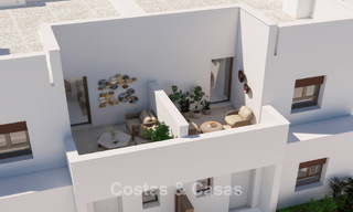 New 3 bedroom townhouses for sale in a prestigious golf resort in Mijas, Costa del Sol 775412 