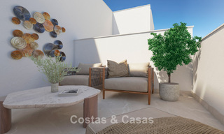 New 3 bedroom townhouses for sale in a prestigious golf resort in Mijas, Costa del Sol 775413 