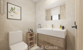 New 3 bedroom townhouses for sale in a prestigious golf resort in Mijas, Costa del Sol 775414 