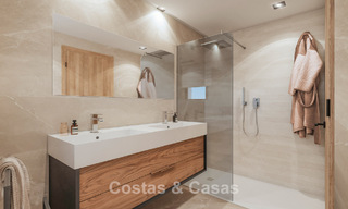 New 3 bedroom townhouses for sale in a prestigious golf resort in Mijas, Costa del Sol 775416 