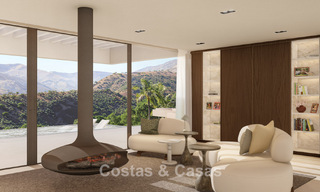 Stunning contemporary Mediterranean style villa for sale in a gated residential resort in Benahavis - Marbella 775522 