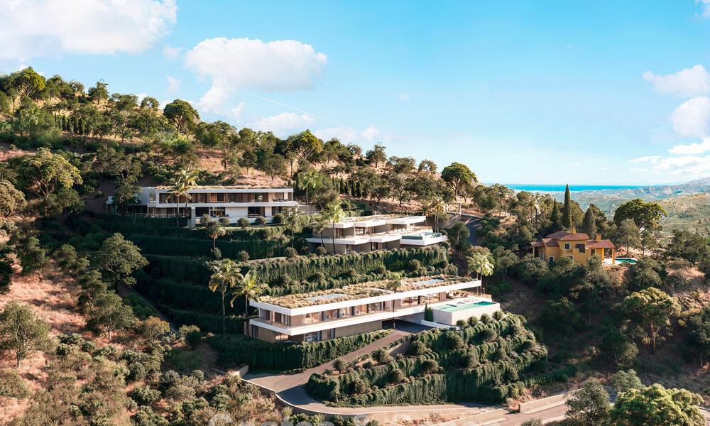 Stunning contemporary Mediterranean style villa for sale in a gated residential resort in Benahavis - Marbella 775523