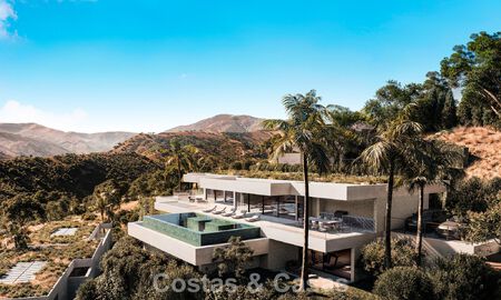 Stunning contemporary Mediterranean style villa for sale in a gated residential resort in Benahavis - Marbella 775526