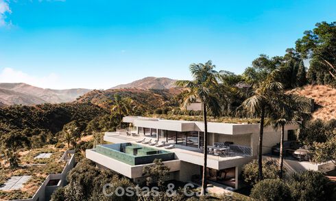 Stunning contemporary Mediterranean style villa for sale in a gated residential resort in Benahavis - Marbella 775526