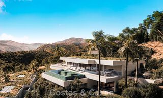 Stunning contemporary Mediterranean style villa for sale in a gated residential resort in Benahavis - Marbella 775526 