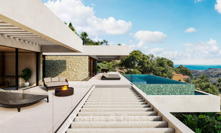 Stunning contemporary Mediterranean style villa for sale in a gated residential resort in Benahavis - Marbella 775528 