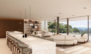 Stunning contemporary Mediterranean style villa for sale in a gated residential resort in Benahavis - Marbella 775529 