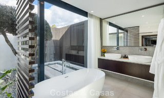 Luxury modern style villa for sale, bordering the golf course in Nueva Andalucia, Marbella 775545 