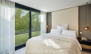 Luxury modern style villa for sale, bordering the golf course in Nueva Andalucia, Marbella 775552 