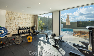 Luxury modern style villa for sale, bordering the golf course in Nueva Andalucia, Marbella 775553 