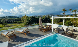 Luxury modern style villa for sale, bordering the golf course in Nueva Andalucia, Marbella 775557 